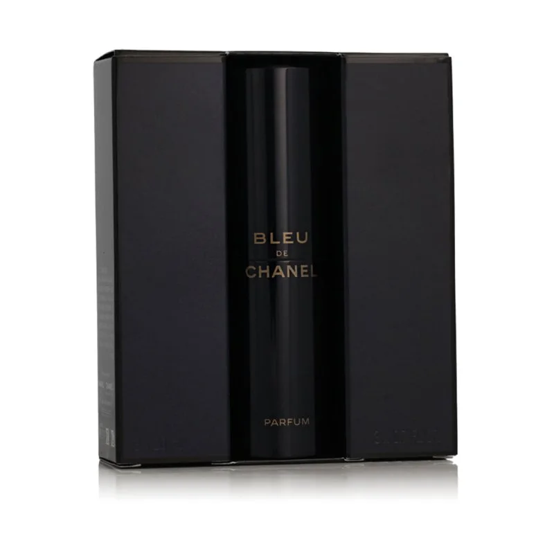 Chanel Bleu de Chanel plniteľný vreckový sprej 20 ml + náplň 2 x parfum pre mužov 20 ml
