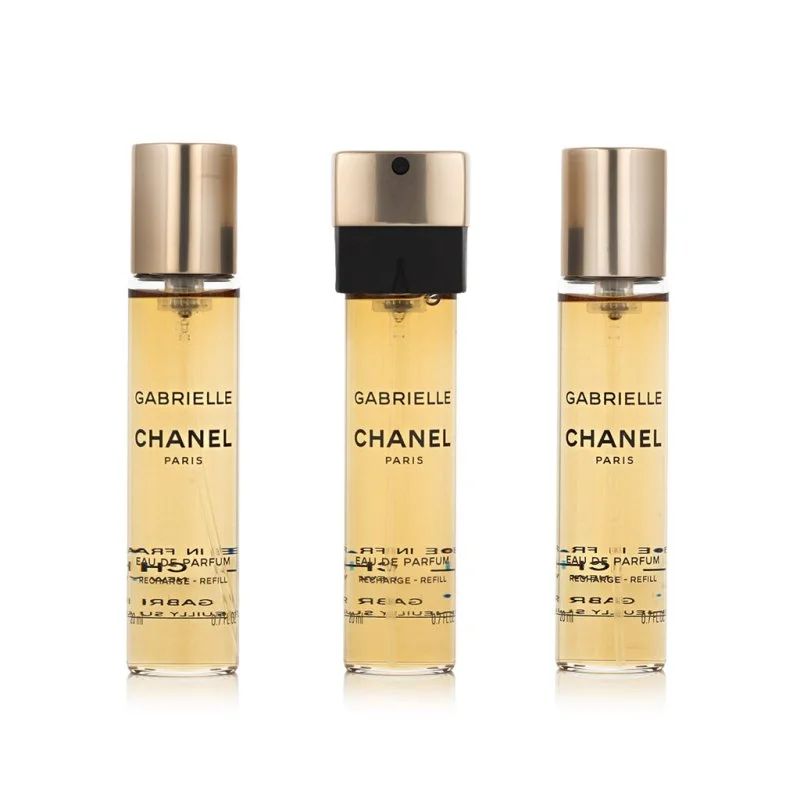 Chanel Gabrielle 3 x 20 ml náplň do vreckového spreja toaletná voda pre ženy