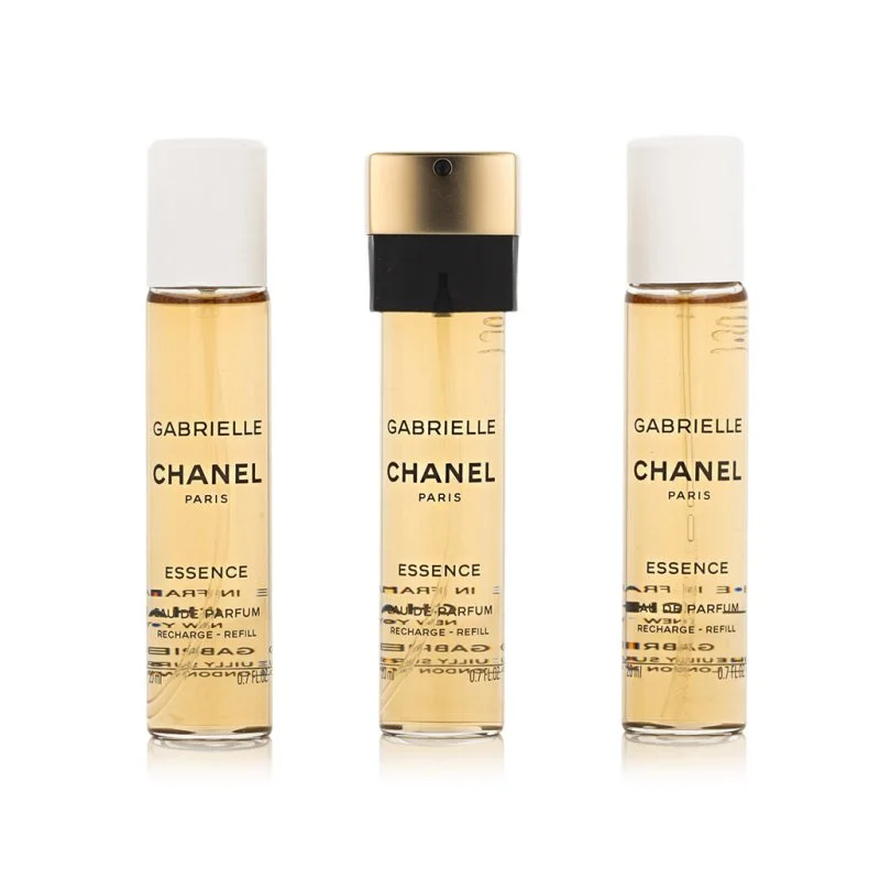 Chanel Gabrielle Essence 3 x 20 ml náplň do vreckového spreja toaletná voda pre ženy