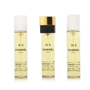 Chanel No 5 3 x 20 ml náplň do vreckového spreja toaletná voda pre ženy
