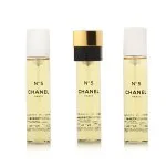 Chanel No 5 3 x 20 ml náplň do vreckového spreja toaletná voda pre ženy