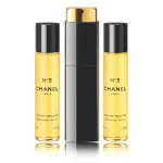 N°5 Eau De Toilette toaletná voda pre ženy 3x20 ml plniteľný flakón
