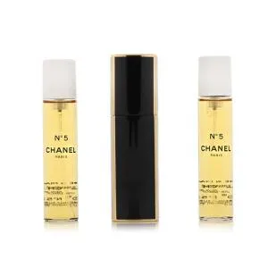 Chanel N°5 Eau De Parfum parfumovaná voda 3x20 ml pre ženy plniteľný flakón