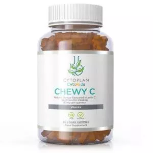 Cytoplan Chewy C Vitamín C pre deti od 3 rokov, 90 žuvacích cukríkov