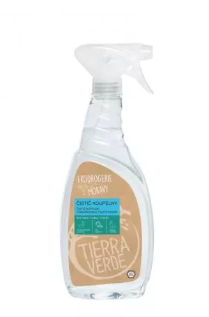 Tierra Verde Čistič kúpeľne s BIO mätovým esenciálnym olejom