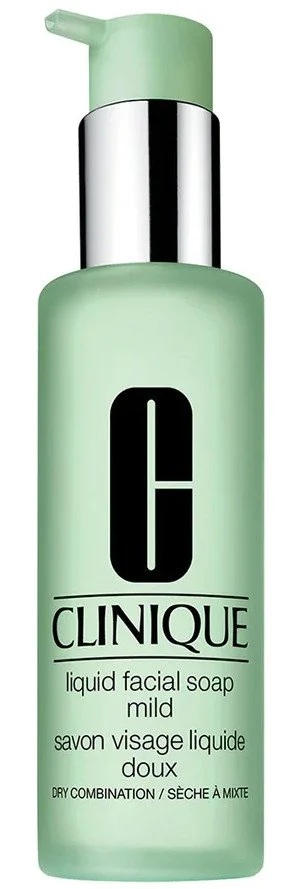 Clinique Liquid Facial Soap Mild čistiace tekuté mydlo pre suchú a zmiešanú pleť