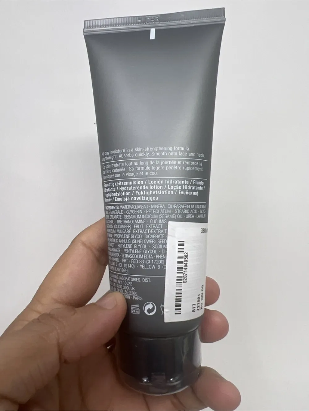 Hydratačné mlieko pre mužov 100 ml