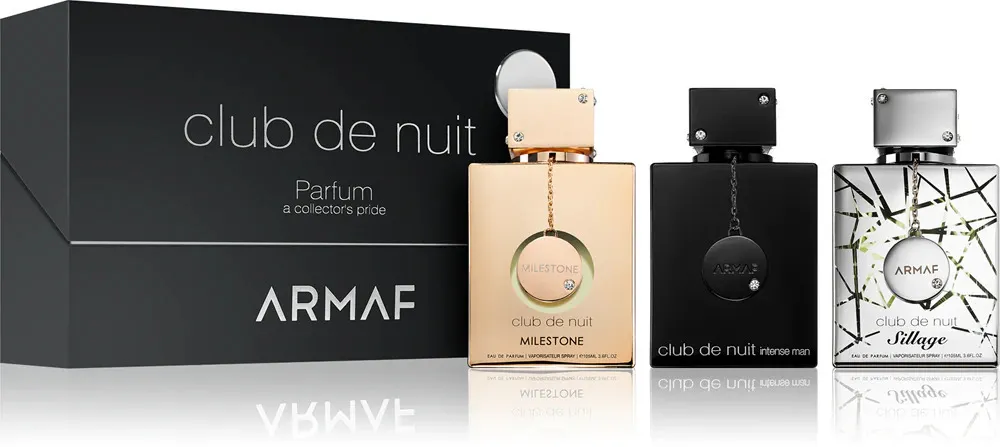 Club de Nuit A Collector's Pride Black darčeková sada parfum