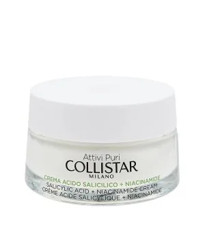 Collistar Attivi Puri Salicylic Acid + Niacinamide upokojujúci krém s kyselinou salicylovou