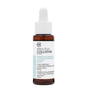 Collistar Attivi Puri Hyaluronic + Polyglutamic Acid liftingové pleťové sérum s kyselinou hyalurónovou