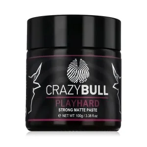 CrazyBull Play Hard Silná matná pasta 100 g