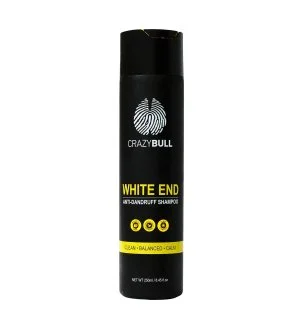 CrazyBull White End Anti-Dandruff Shampoo šampón proti lupinám