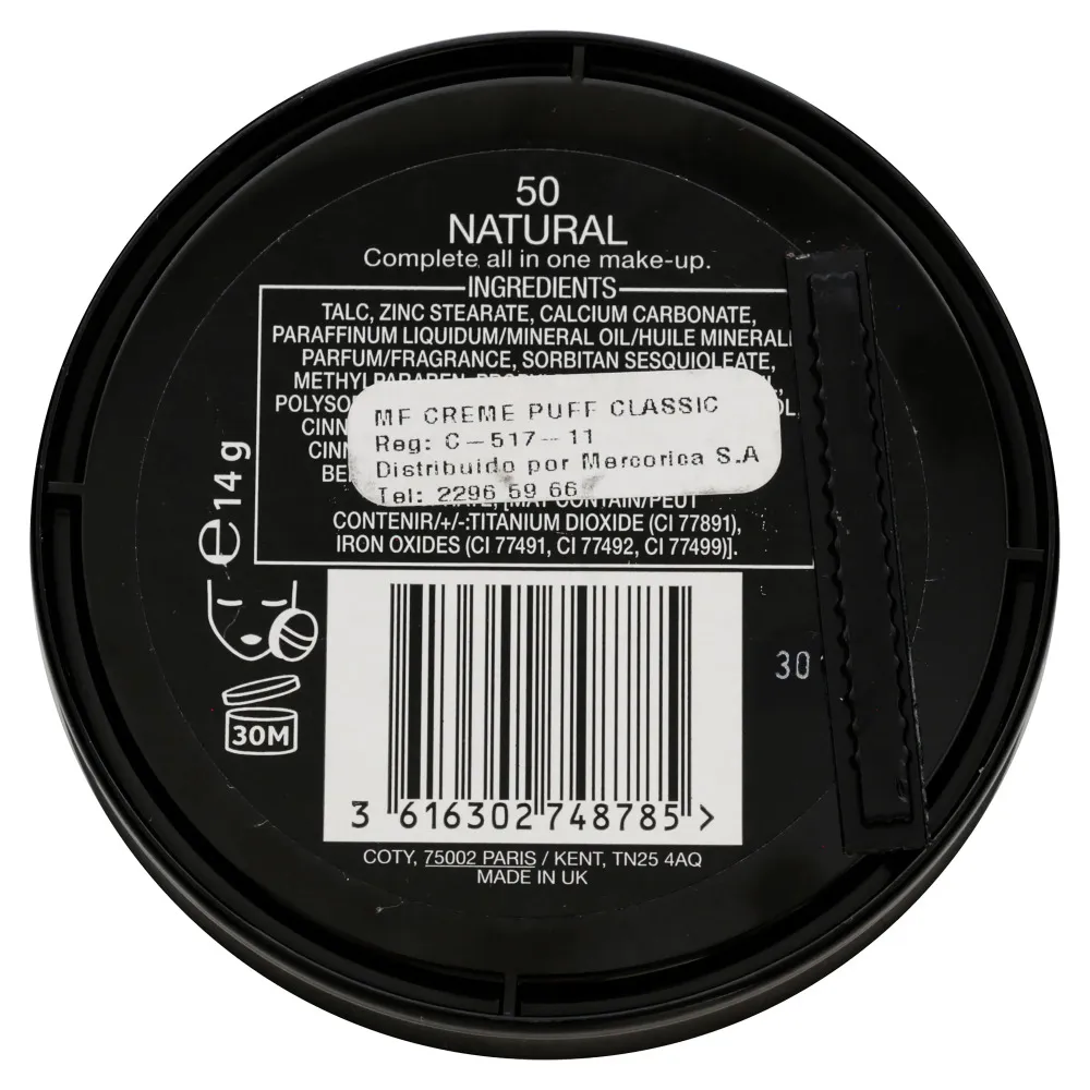 Creme Puff kompaktný púder 14 g - 50 Natural