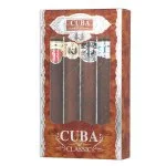 Cuba Cuba sada Yellow 35 ml + EDT Blue 35 ml + EDT Red 35 ml + EDT Orange toaletná voda pre mužov