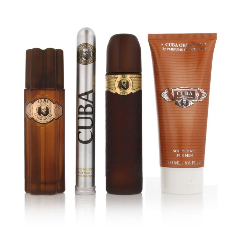 Cuba Gold 100 ml + EDT 35 ml + AS 100 ml + SG toaletná voda pre mužov