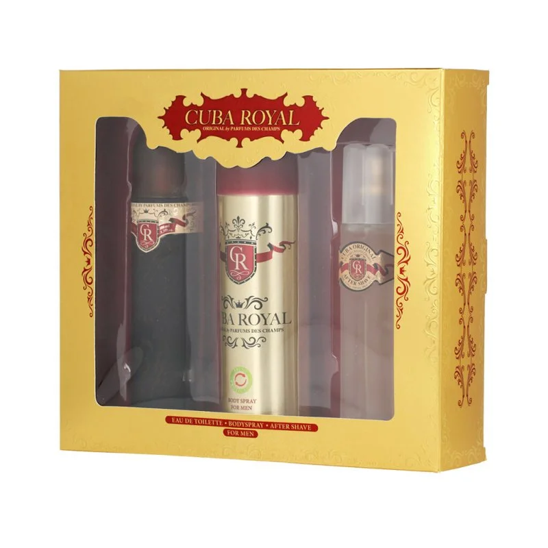 Cuba Royal 100 ml + AS 100 ml + DEO v spreji toaletná voda pre mužov