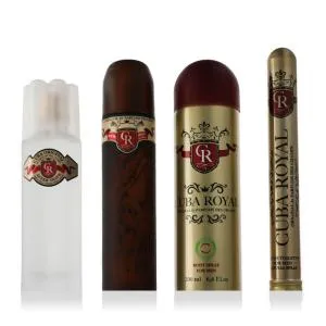 Cuba Royal EDT 100 ml + EDT 35 ml + AS 100 ml + telový sprej 200 ml M