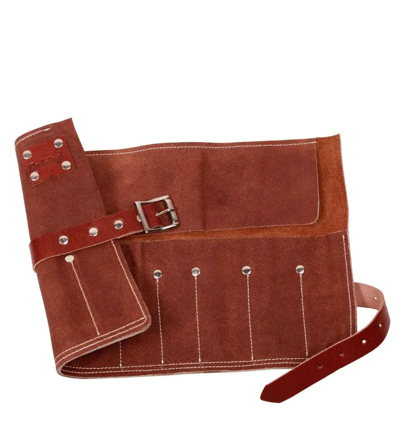 Barber Tool Roll Leather kožené puzdro na nástroje 70x90x280 mm