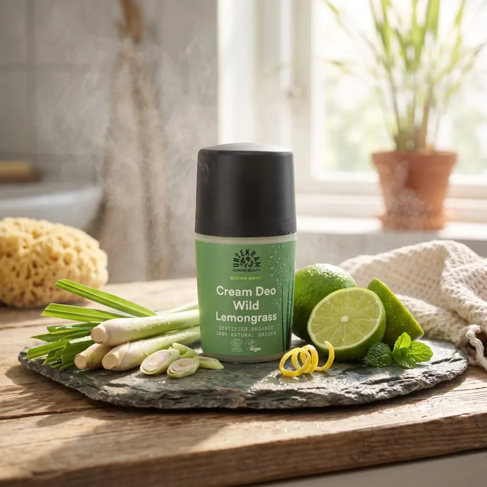 Urtekram Dezodorant roll on krém citrónová tráva 50 ml BIO