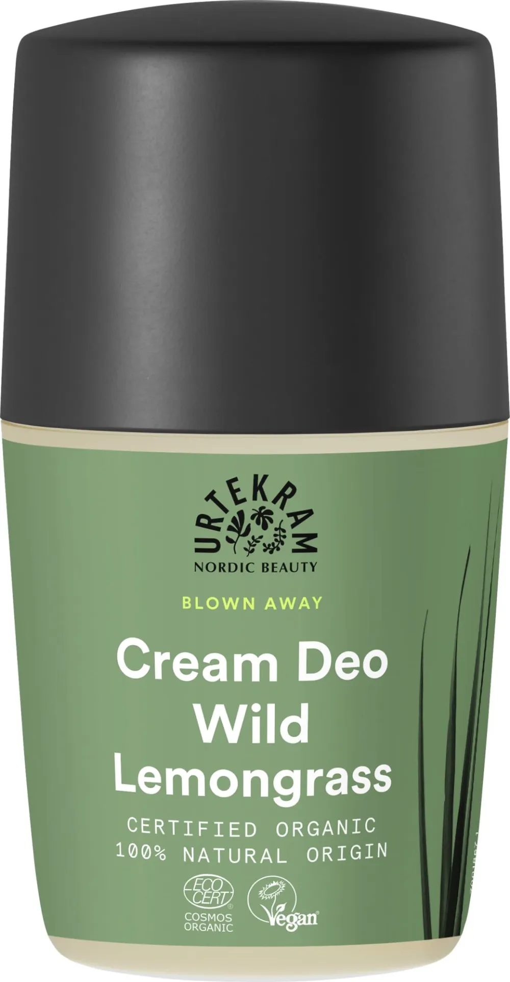 Urtekram Dezodorant roll on krém citrónová tráva 50 ml BIO
