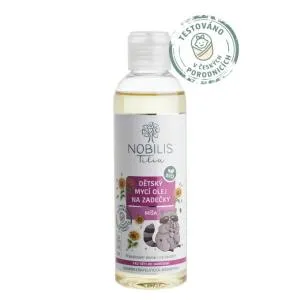 Nobilis Tilia Detský umývací olej na zadoček Mischa 200 ml