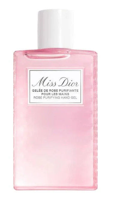 Miss Dior čistiaci gél na ruky s vôňou ruže 100 ml
