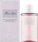 Miss Dior čistiaci gél na ruky s vôňou ruže 100 ml