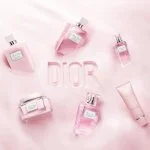 Miss Dior čistiaci gél na ruky s vôňou ruže 100 ml