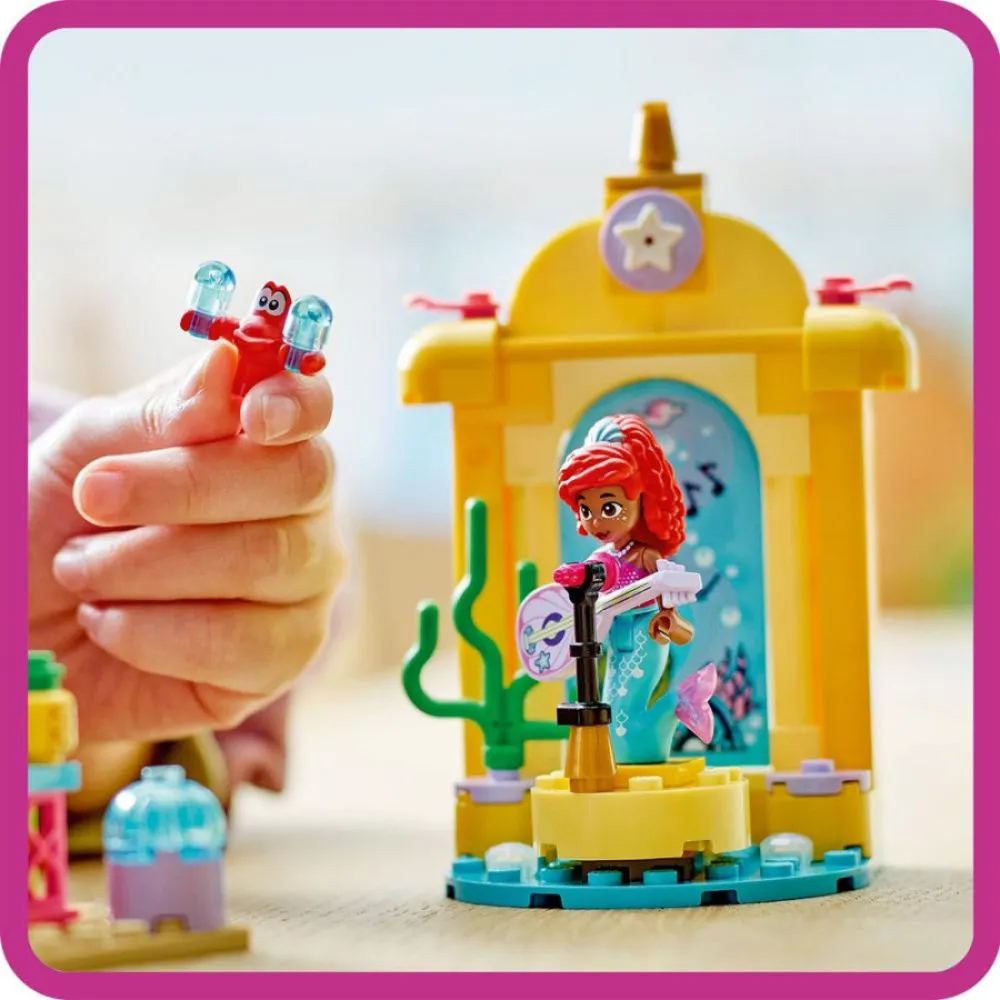 │ Disney Princess 43235 Ariel a jej hudobné pódium