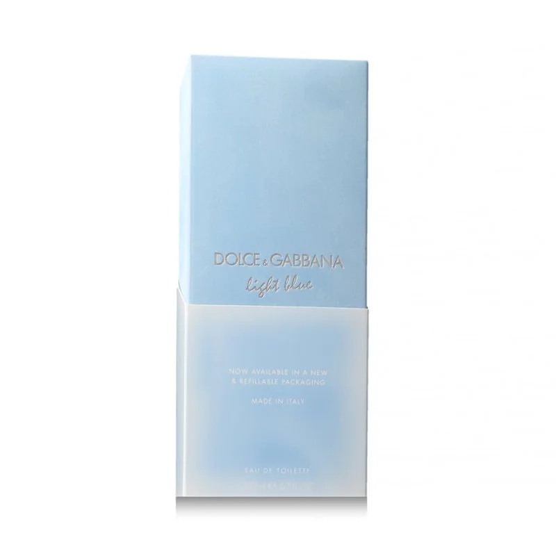 Light Blue 2025 plniteľná toaletná voda pre ženy 200 ml