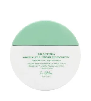 Dr.Althea Green Tea Fresh Sunscreen SPF50+ PA++++ upokojujúci opaľovací krém so zeleným čajom