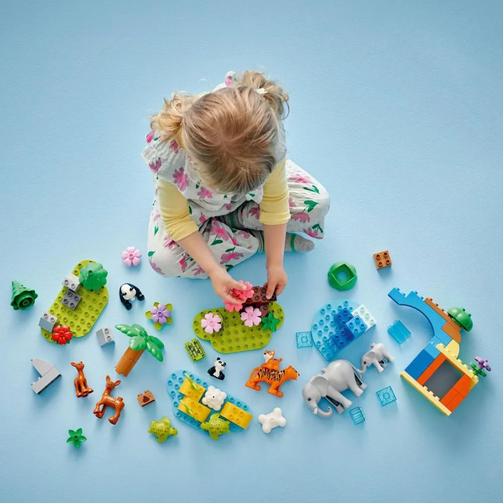 DUPLO® 10446 Rodinky divokých zvierat 3 v 1