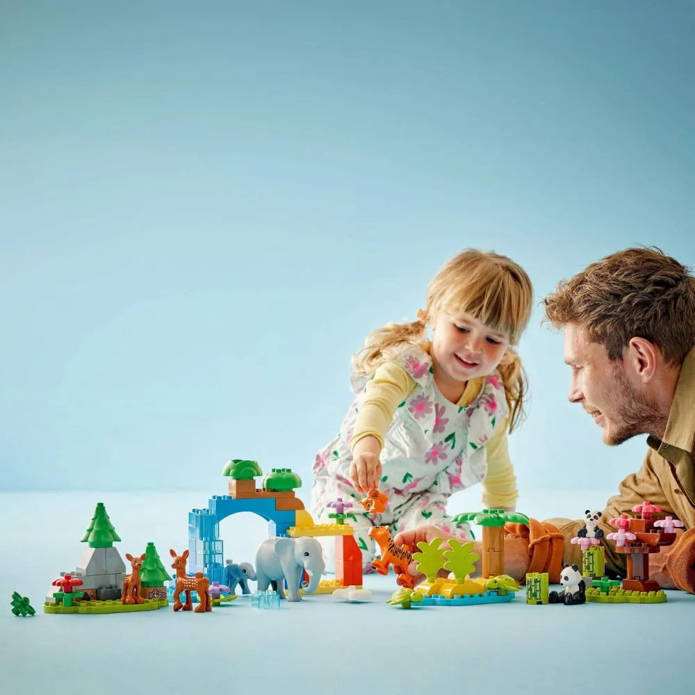DUPLO® 10446 Rodinky divokých zvierat 3 v 1