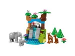 DUPLO® 10446 Rodinky divokých zvierat 3 v 1