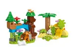 DUPLO® 10446 Rodinky divokých zvierat 3 v 1