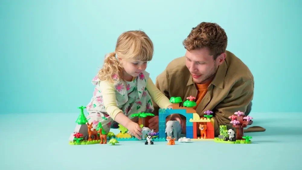 DUPLO® 10446 Rodinky divokých zvierat 3 v 1