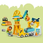 DUPLO® 10476 Stavenisko a vozidlá 3 v 1