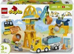 DUPLO® 10476 Stavenisko a vozidlá 3 v 1