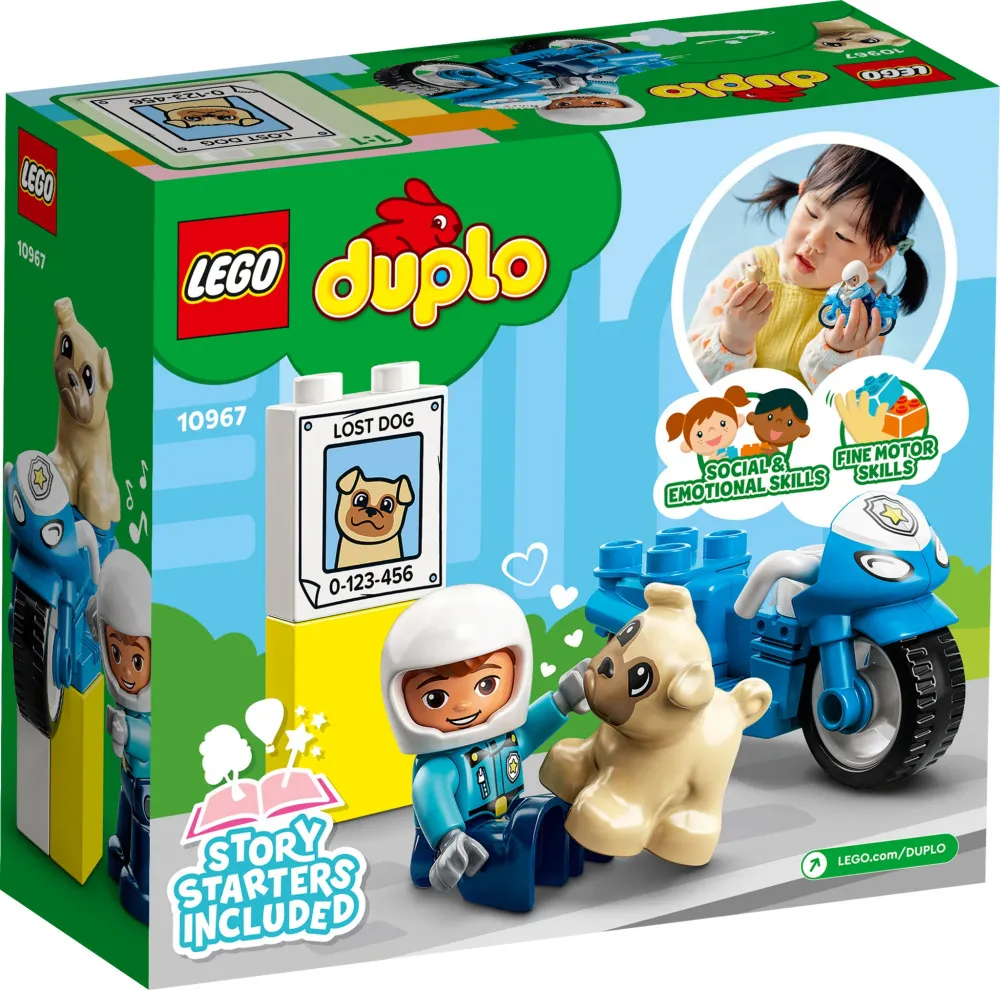 DUPLO® 10967 Policajná motorka