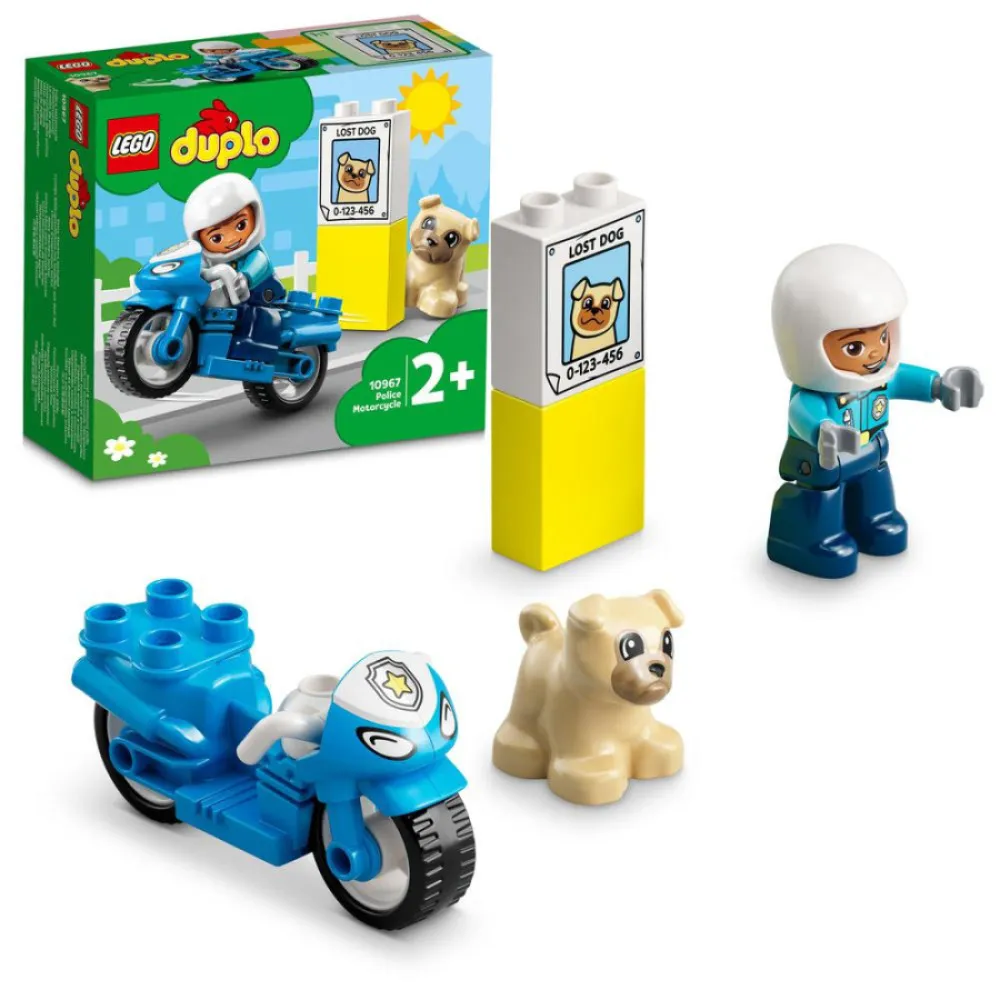 DUPLO® 10967 Policajná motorka