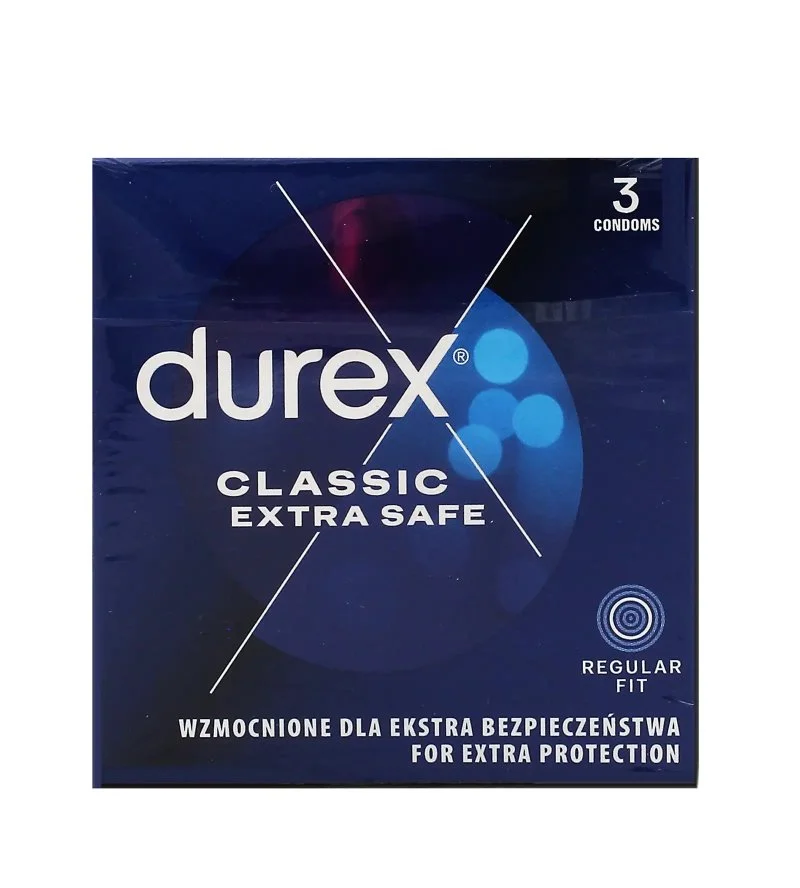Classic Extra Safe kondómy 3 ks