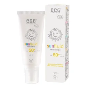 Eco Cosmetics Detský opaľovací fluid SPF 50+ BIO (100 ml) - s prírodným minerálnym filtrom