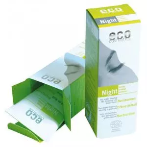 Eco Cosmetics Nočný krém BIO (50 ml) - s granátovým jablkom a ženšenom