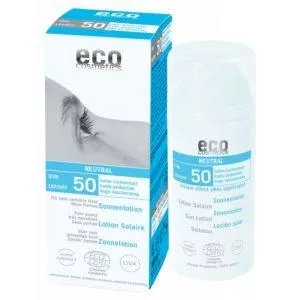 Eco Cosmetics Neutrálny opaľovací krém bez parfumu SPF 50 BIO (100 ml)