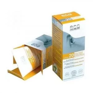 Eco Cosmetics Opaľovací krém SPF 20 BIO (75 ml) - 100% prírodný, s minerálnymi filtrami