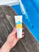 Eco Cosmetics Opaľovacie mlieko Neutral bez parfumácie SPF 50 BIO (125 ml) - s prírodnými minerálnymi filtrami