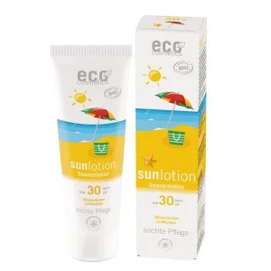 Eco Cosmetics Opaľovacie mlieko SPF 30 BIO (125 ml) - s oxidom zinočnatým