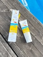 Eco Cosmetics Opaľovacie mlieko SPF 30 BIO (125 ml) - s oxidom zinočnatým