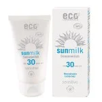 Eco Cosmetics Opaľovacie mlieko SPF 30 Sensitive BIO (75 ml) - s prírodnými minerálnymi filtrami