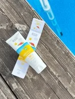 Eco Cosmetics Opaľovacie mlieko SPF 50 BIO (125 ml) - s prírodnými minerálnymi filtrami